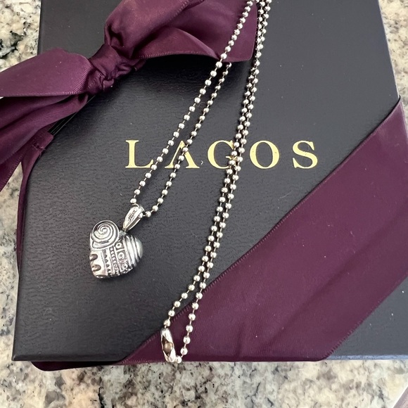 Lagos heart of Philadelphia pendant necklace - Picture 2 of 5